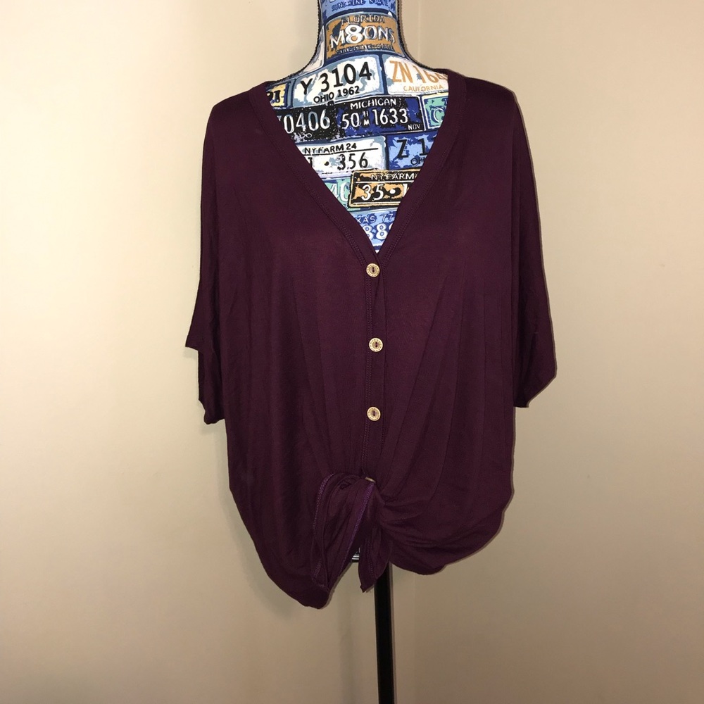 Loose Tie Short Sleeve